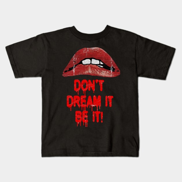 Rocky horror picture show t-shirt Kids T-Shirt by Great wallpaper 